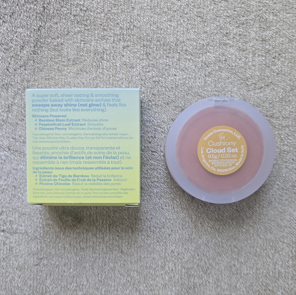 NIB KOSAS - Cloud Set Setting Powder, Cushiony, Full size 0.33 oz - Picture 5 of 7